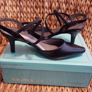 Marbella black heels - excellent used condition